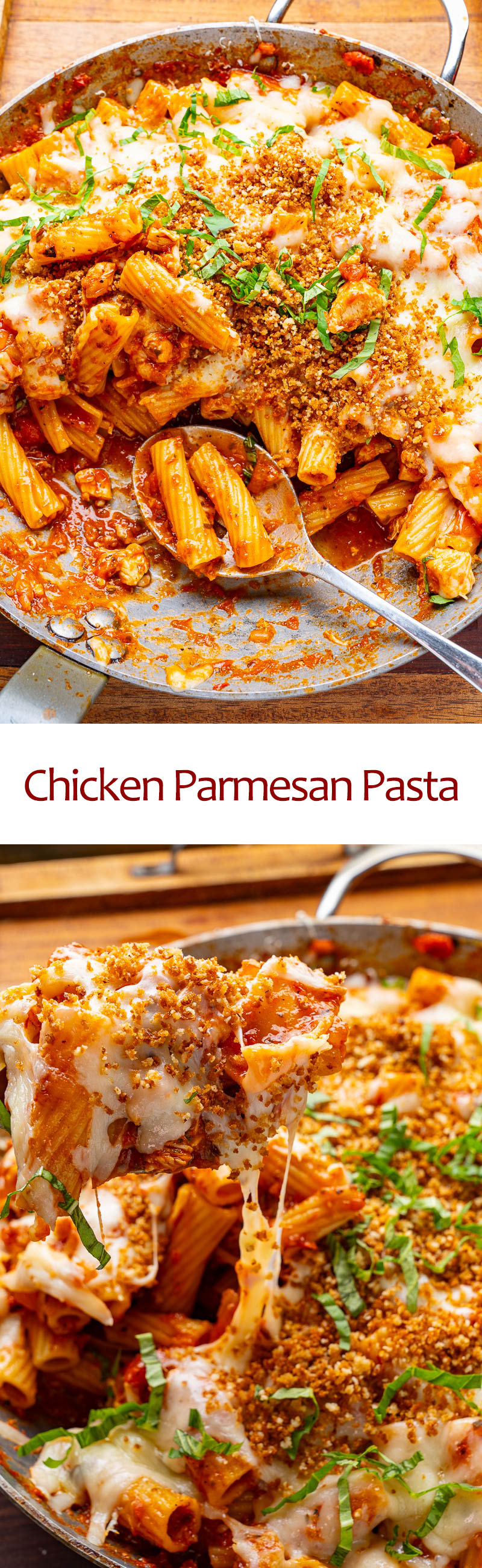 Chicken Parmesan Pasta Chicken Parmesan Pasta