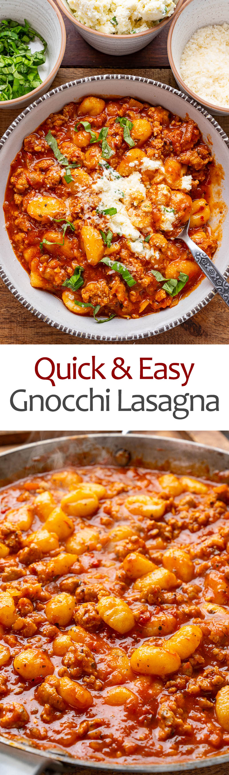 Quick and Easy Gnocchi Lasagna Quick and Easy Gnocchi Lasagna