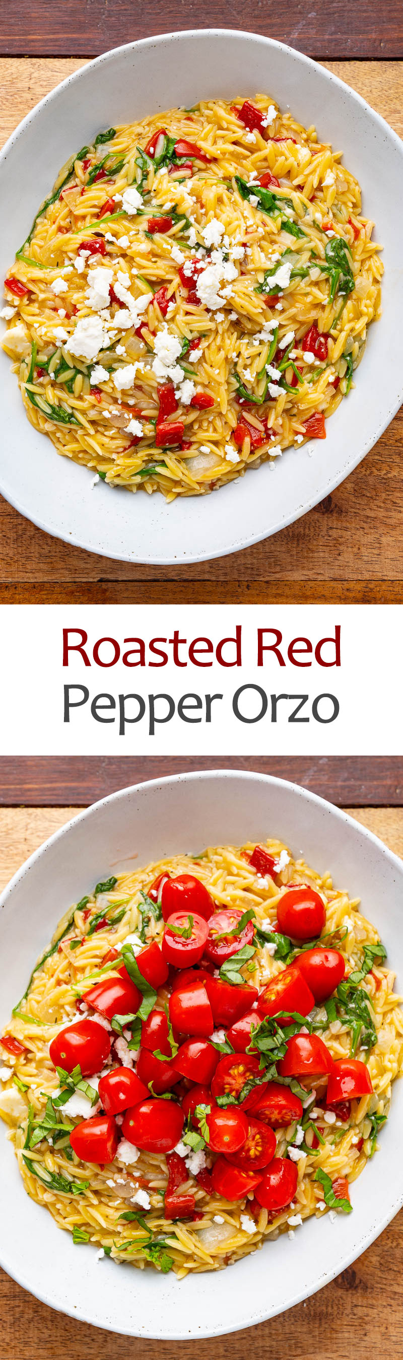Roasted Red Pepper Orzo Roasted Red Pepper Orzo
