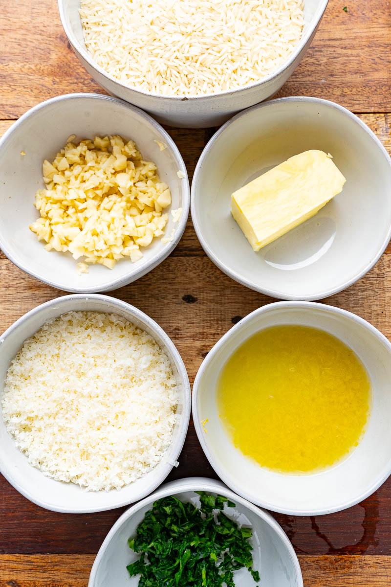 Garlic Butter Parmesan Rice Garlic Butter Parmesan Rice