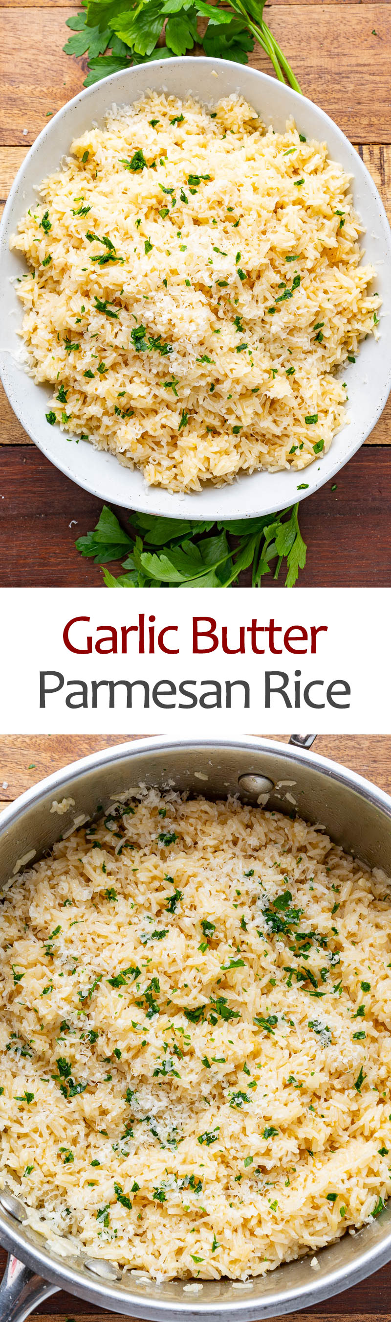 Garlic Butter Parmesan Rice Garlic Butter Parmesan Rice