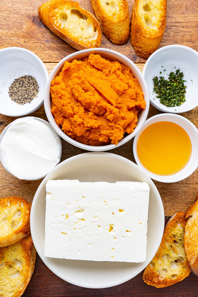 Pumpkin Whipped Feta Dip Pumpkin Whipped Feta Dip