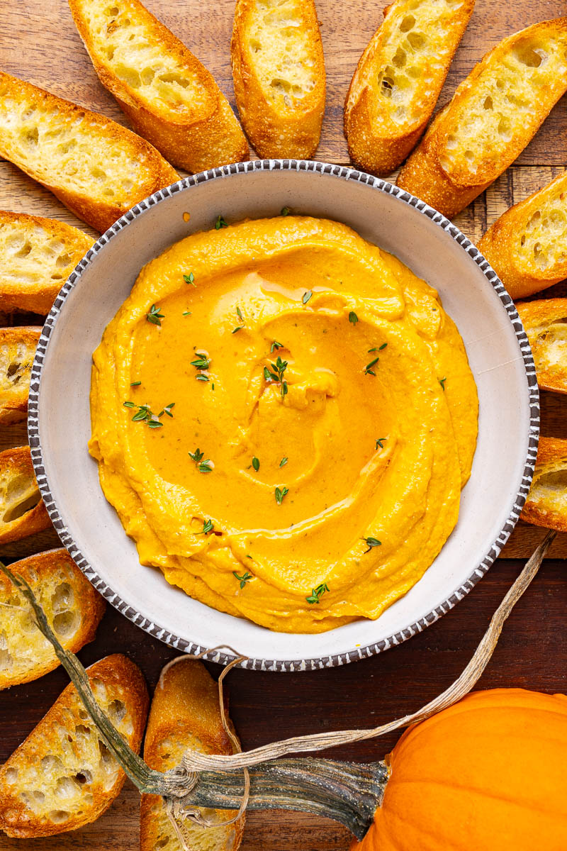 Pumpkin Whipped Feta Dip Pumpkin Whipped Feta Dip