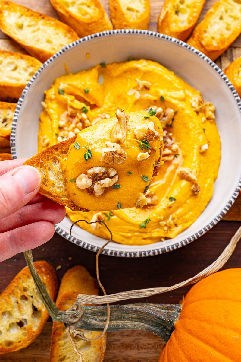 Pumpkin Whipped Feta Dip Pumpkin Whipped Feta Dip