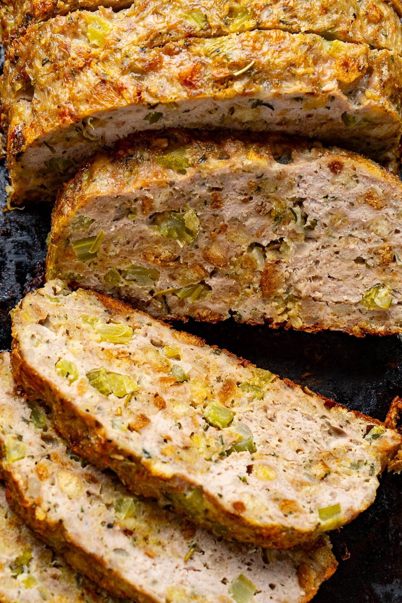 Turkey Stuffing Meatloaf Turkey Stuffing Meatloaf