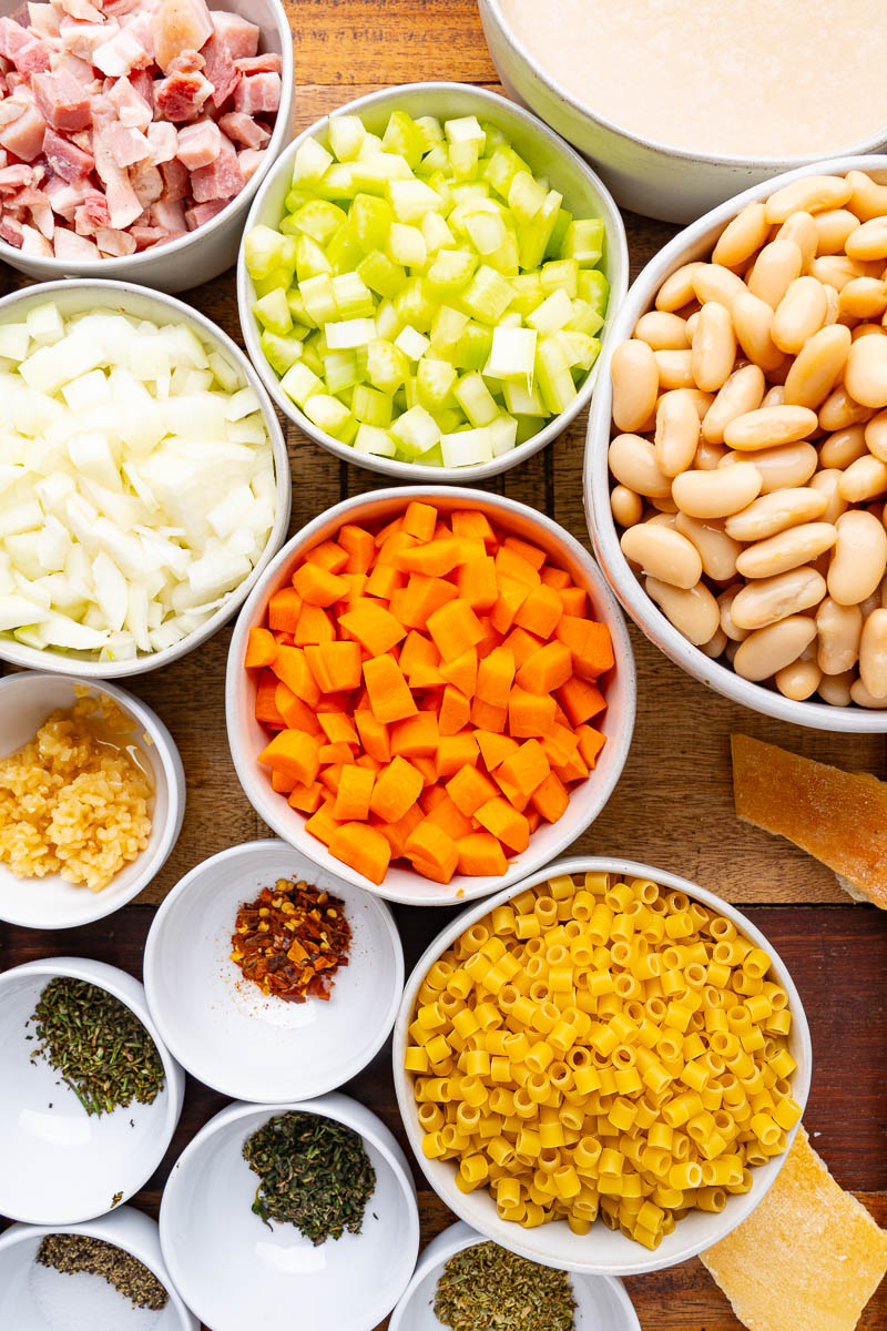 White Pasta e Fagioli Soup White Pasta e Fagioli Soup