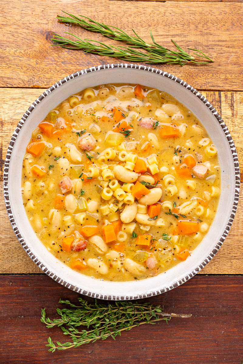 White Pasta e Fagioli Soup White Pasta e Fagioli Soup