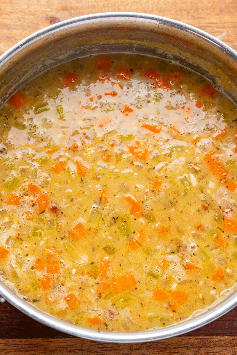 White Pasta e Fagioli Soup White Pasta e Fagioli Soup