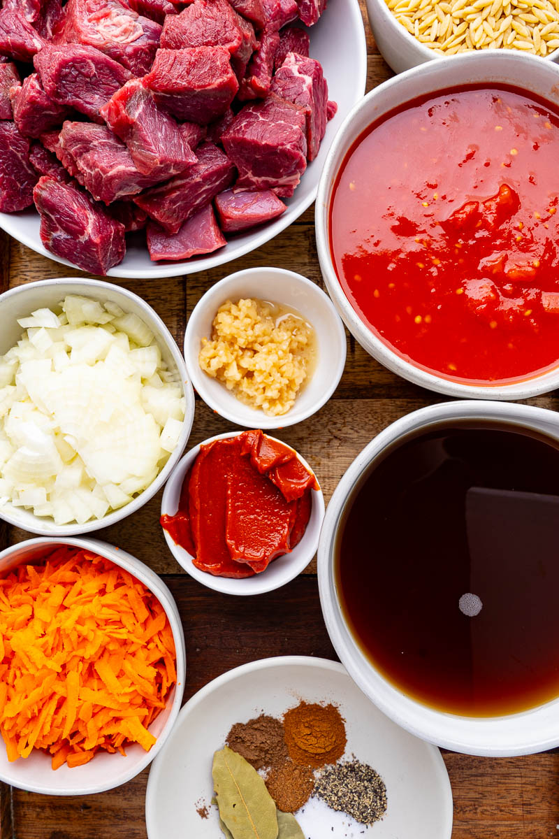 Beef Giouvetsi (Braised Beef and Orzo) Beef Giouvetsi (Braised Beef and Orzo)