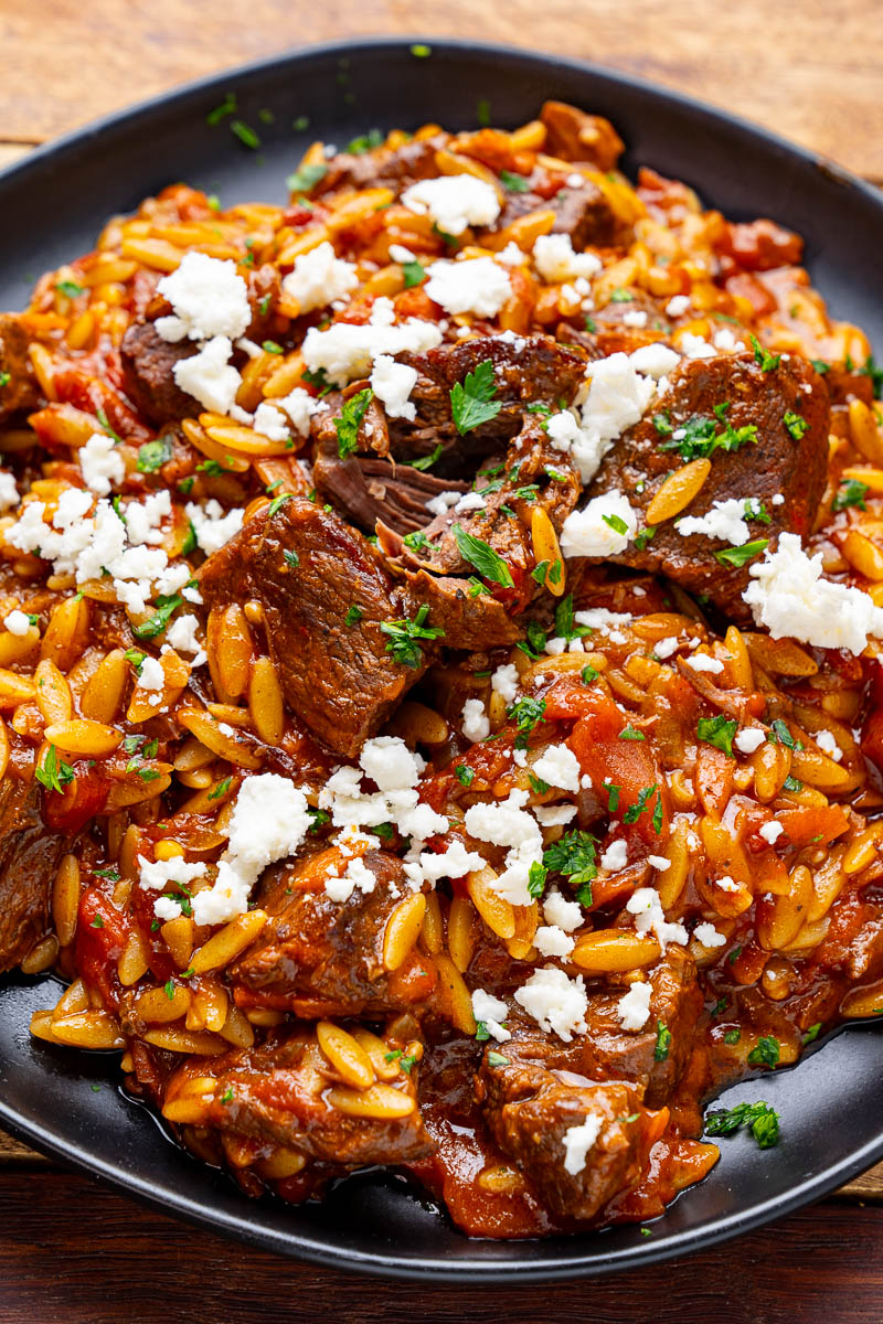 Beef Giouvetsi (Braised Beef and Orzo) Beef Giouvetsi (Braised Beef and Orzo)