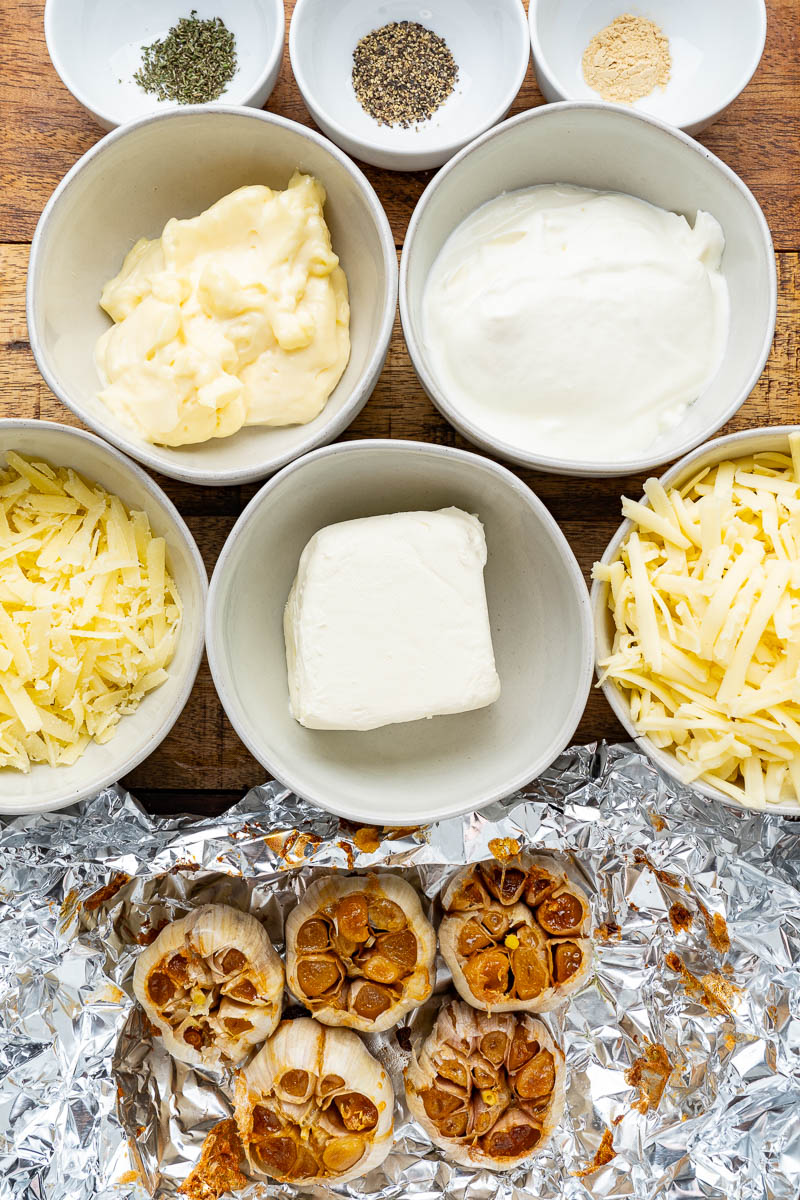 Roasted Garlic Asiago Dip Roasted Garlic Asiago Dip