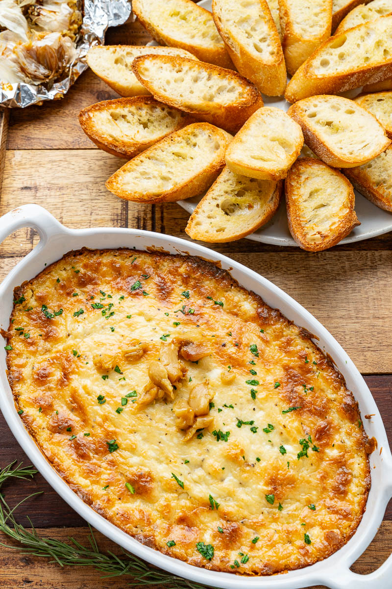 Roasted Garlic Asiago Dip Roasted Garlic Asiago Dip