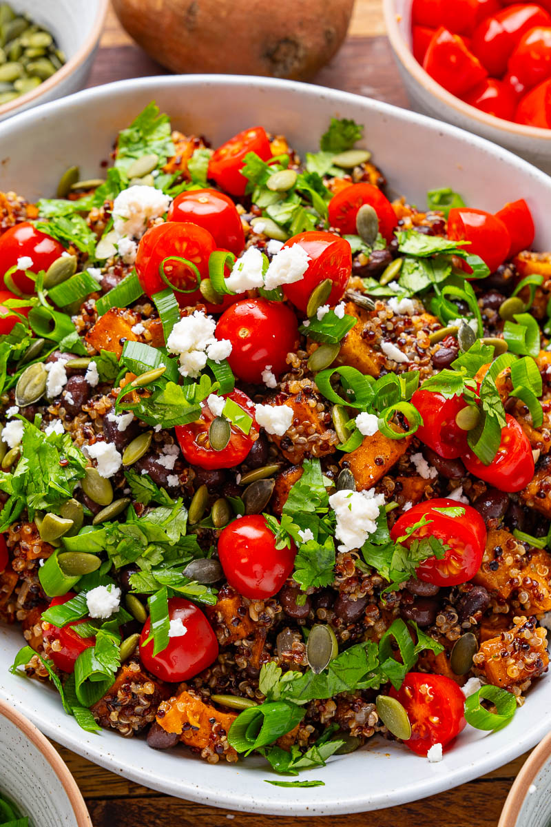 Chipotle Sweet Potato and Black Bean Quinoa Salad Chipotle Sweet Potato and Black Bean Quinoa Salad