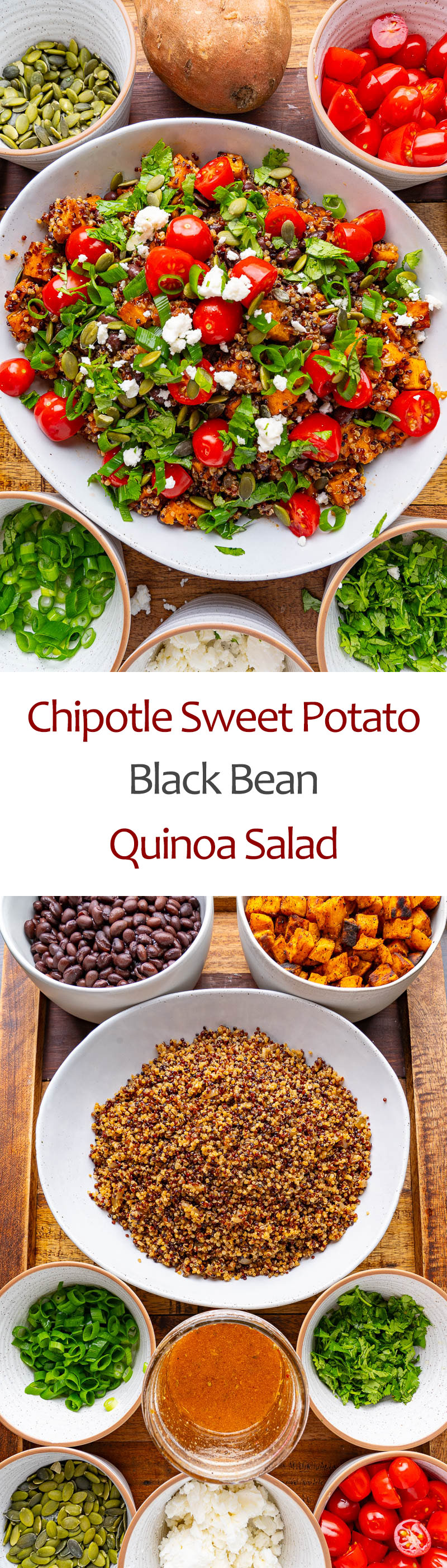 Chipotle Sweet Potato and Black Bean Quinoa Salad Chipotle Sweet Potato and Black Bean Quinoa Salad
