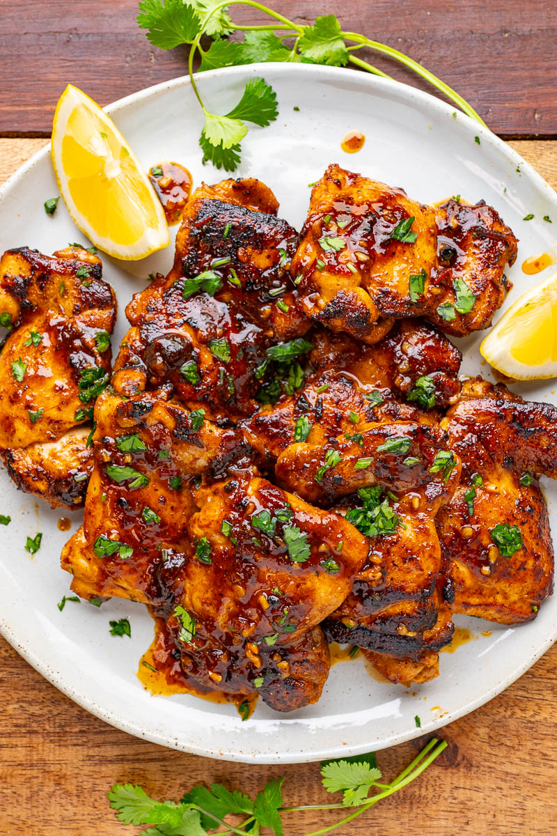 Hot Honey Harissa Chicken
