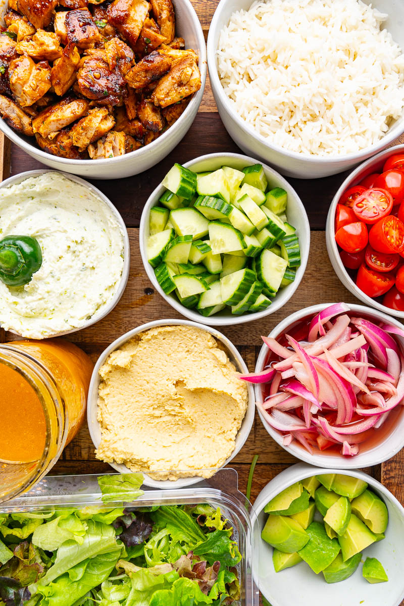 Hot Honey Harissa Chicken Bowl Hot Honey Harissa Chicken Bowl