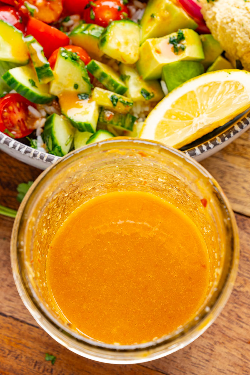 Hot Honey Harissa Vinaigrette Hot Honey Harissa Vinaigrette