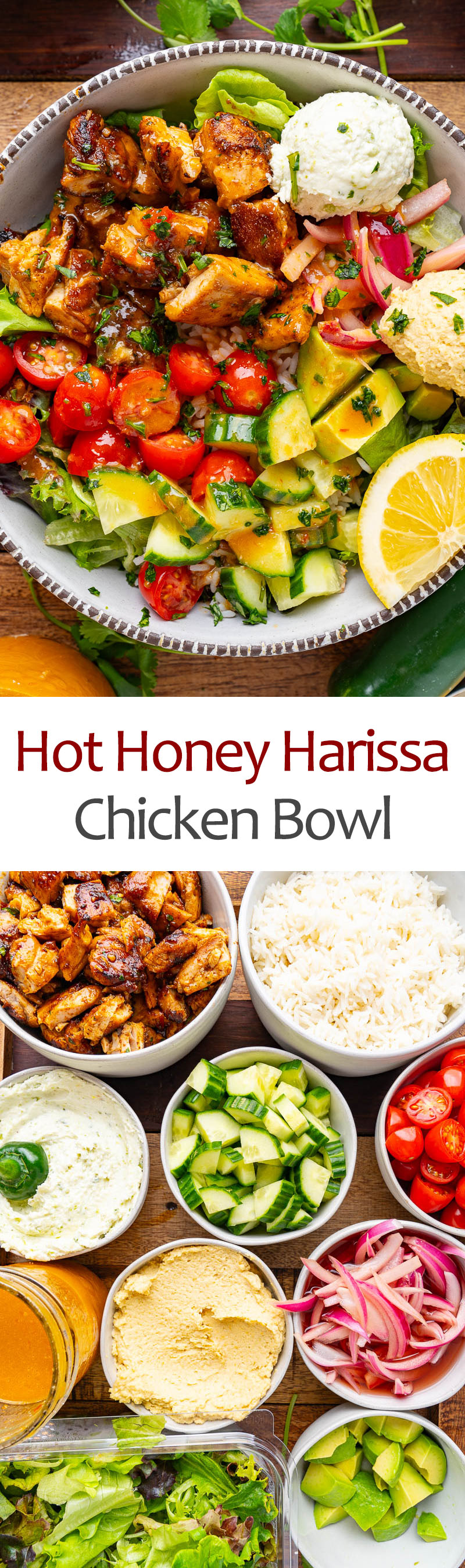Hot Honey Harissa Chicken Bowl Hot Honey Harissa Chicken Bowl