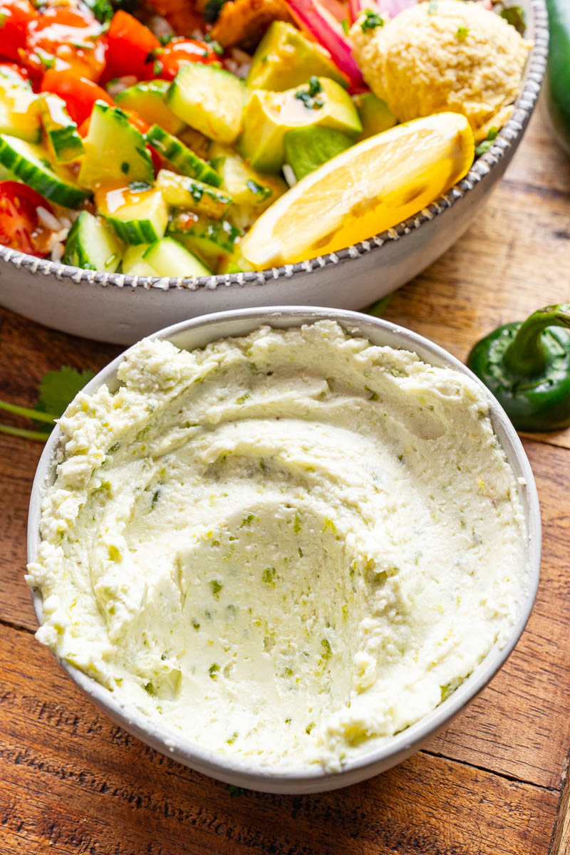 Roasted Jalapeno Whipped Feta Roasted Jalapeno Whipped Feta