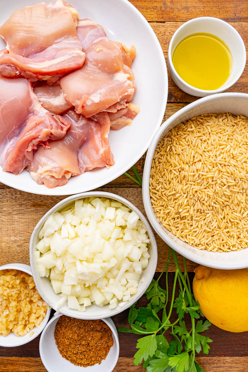 Skillet Chicken Shawarma and Rice Skillet Chicken Shawarma and Rice