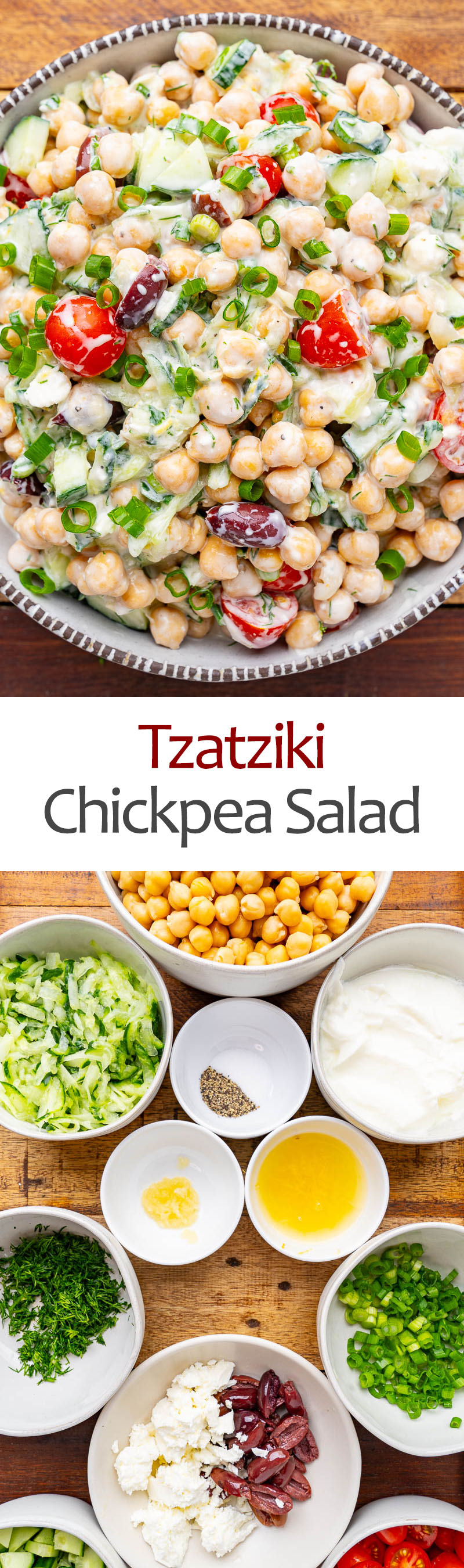 Tzatziki Chickpea Salad Tzatziki Chickpea Salad