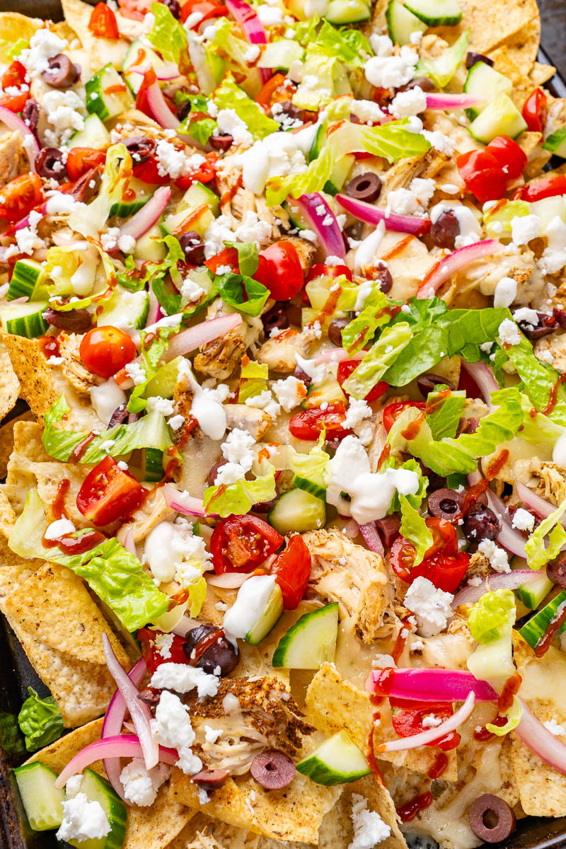 Chicken Shawarma Nachos Chicken Shawarma Nachos