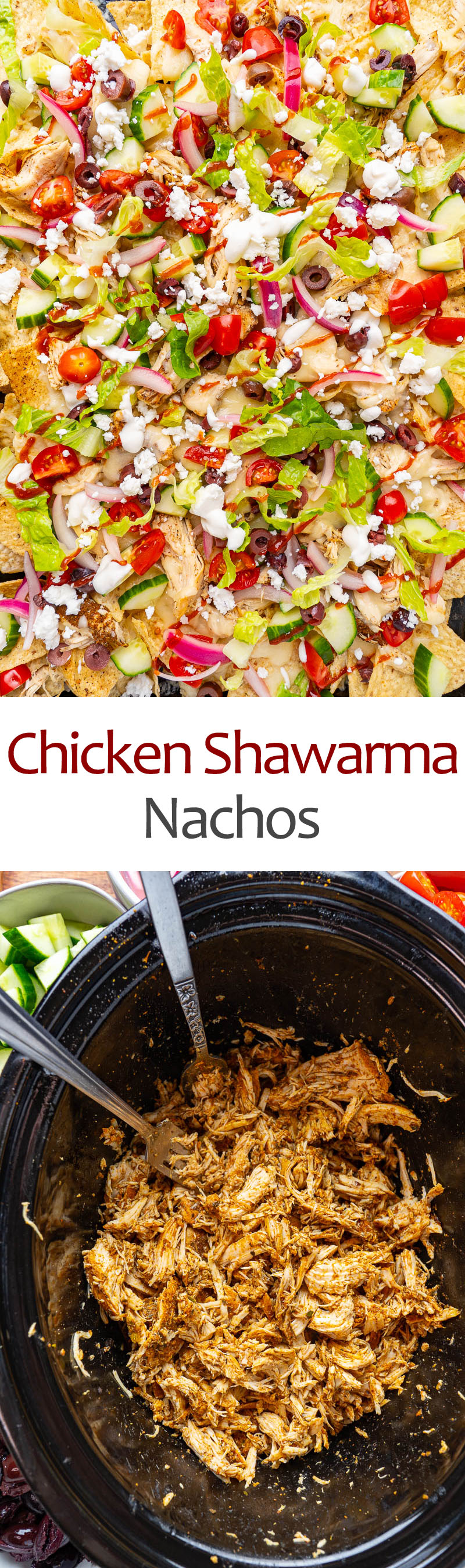 Chicken Shawarma Nachos Chicken Shawarma Nachos