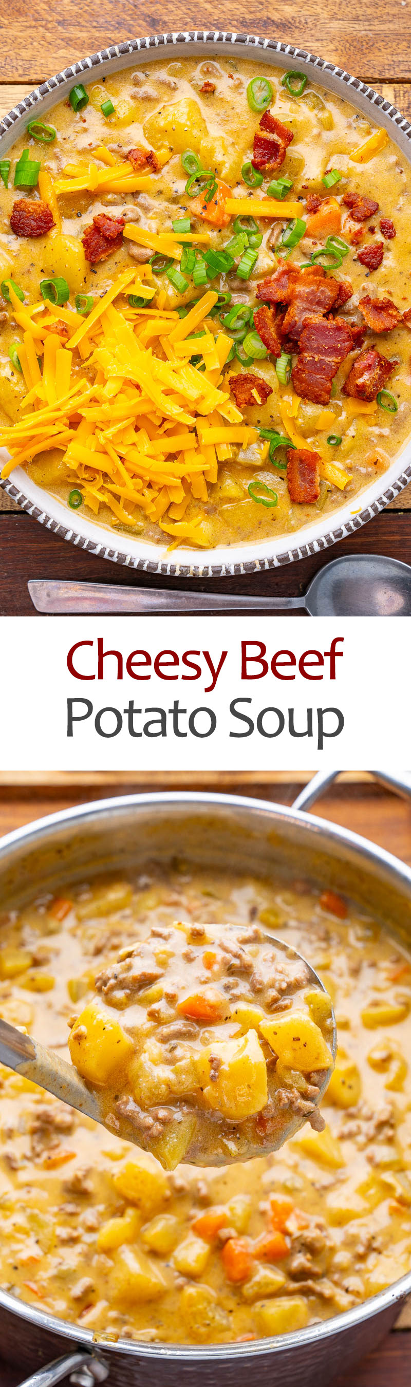 Cheesy Beef and Potato Soup Cheesy Beef and Potato Soup