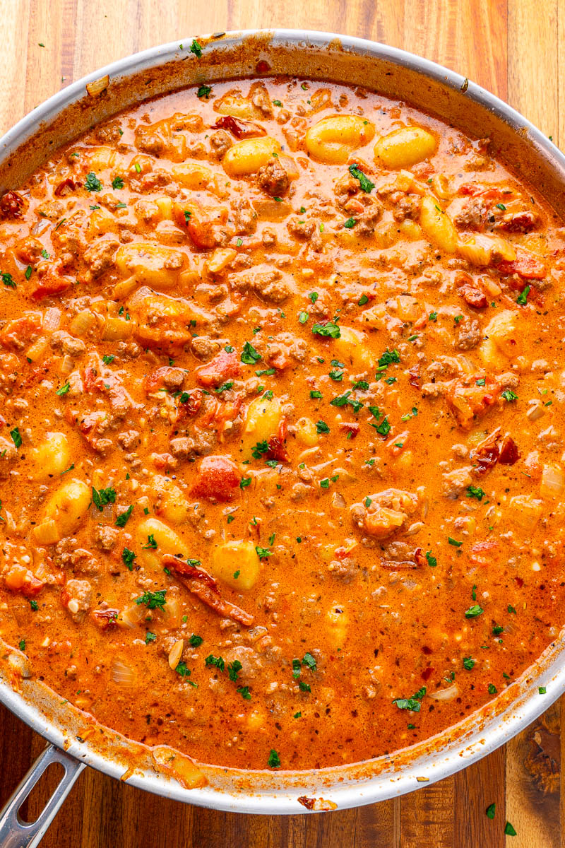 Creamy Beef Gnocchi Creamy Beef Gnocchi