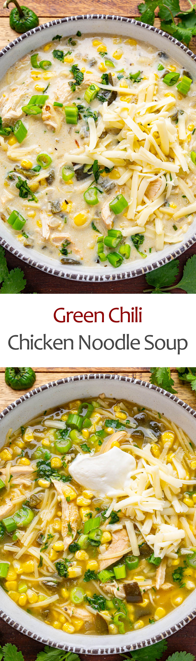 Green Chili Chicken Noodle Soup Green Chili Chicken Noodle Soup