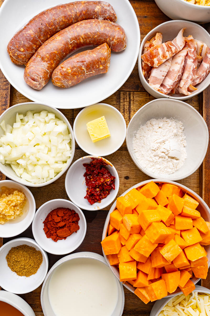 Sweet Potato and Chorizo Chowder Sweet Potato and Chorizo Chowder