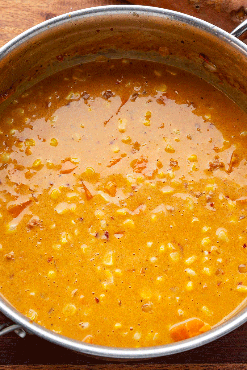 Sweet Potato and Chorizo Chowder Sweet Potato and Chorizo Chowder