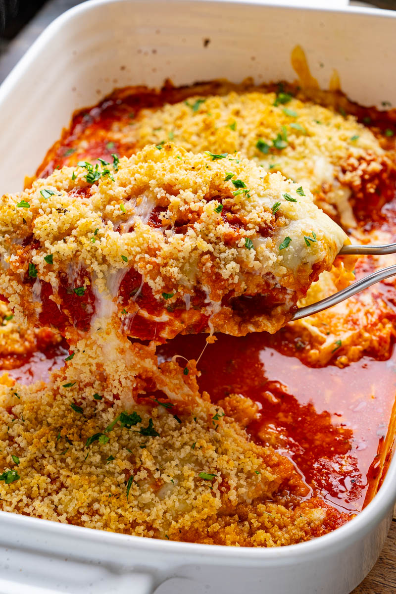 Baked Chicken Parmesan Baked Chicken Parmesan
