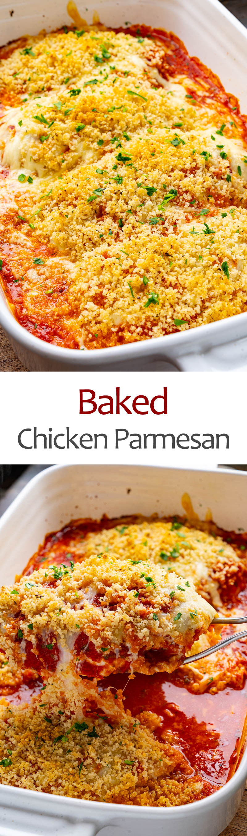 Baked Chicken Parmesan Baked Chicken Parmesan