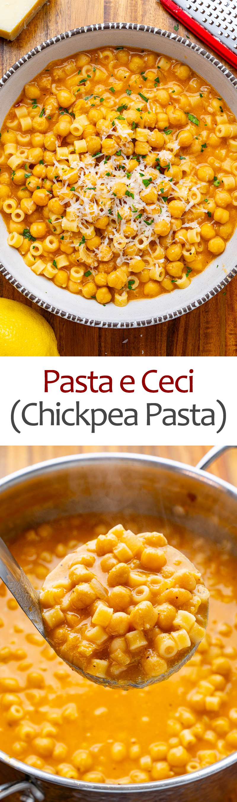 Pasta e Ceci (Chickpea Pasta) Pasta e Ceci (Chickpea Pasta)