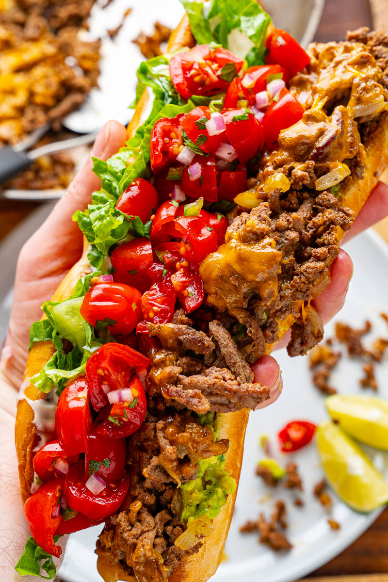 Taco Chopped Cheese Sandwich Taco Chopped Cheese Sandwich