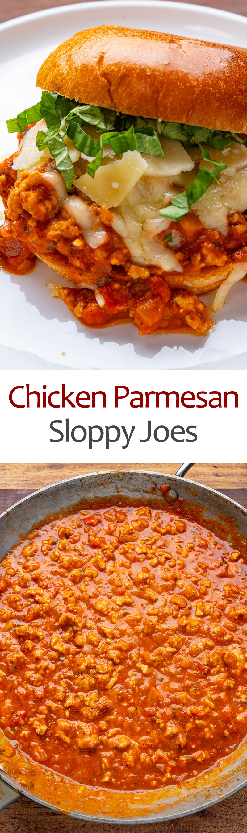 Chicken Parmesan Sloppy Joes Chicken Parmesan Sloppy Joes