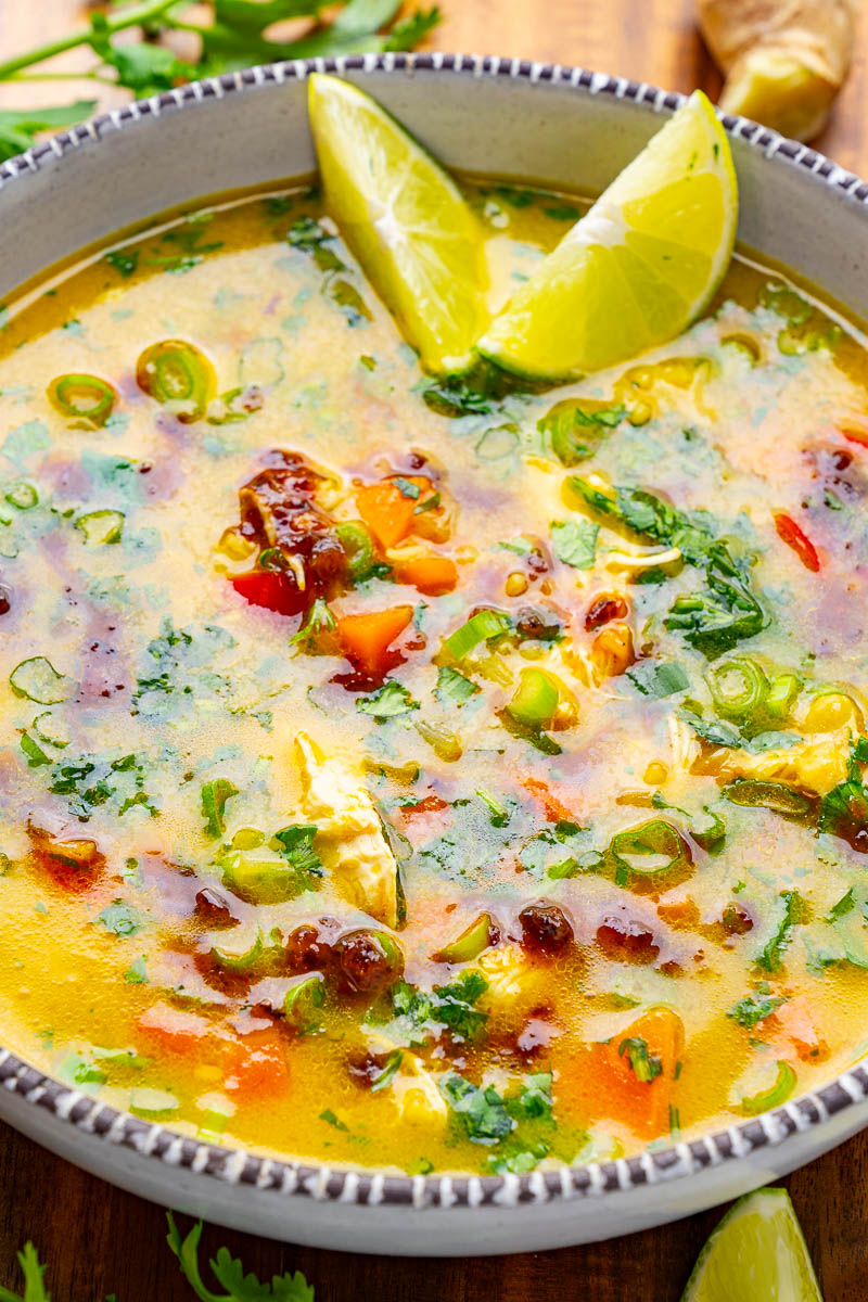 Cilantro Lime Chicken and Rice Soup Cilantro Lime Chicken and Rice Soup