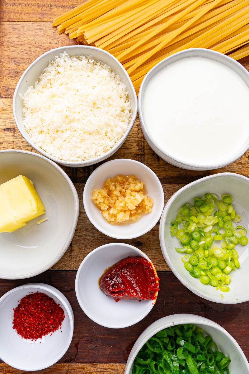 Gochujang Pasta Alfredo Gochujang Pasta Alfredo