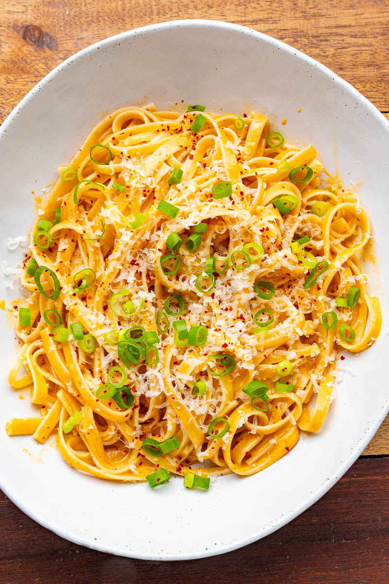 Gochujang Pasta Alfredo Gochujang Pasta Alfredo