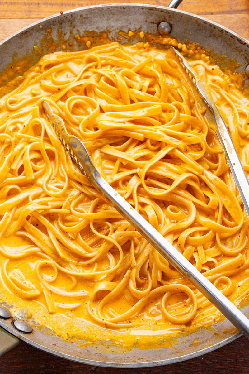 Gochujang Pasta Alfredo Gochujang Pasta Alfredo