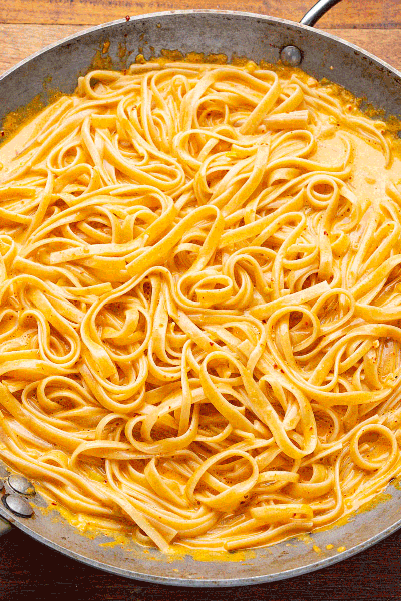 Gochujang Pasta Alfredo Gochujang Pasta Alfredo