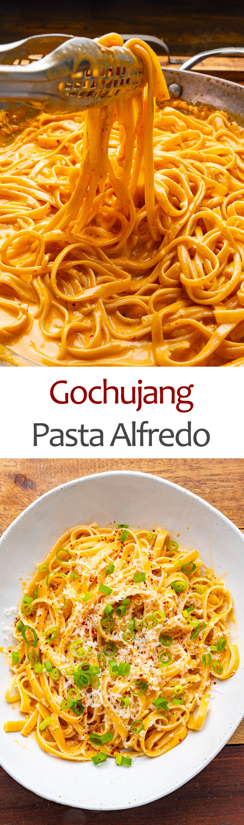 Gochujang Pasta Alfredo Gochujang Pasta Alfredo
