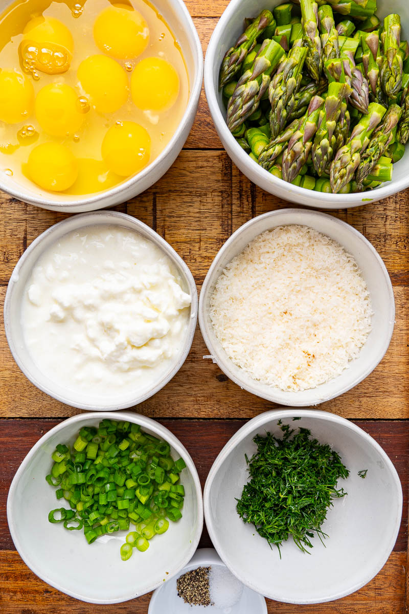 Asparagus and Dill Frittata Asparagus and Dill Frittata