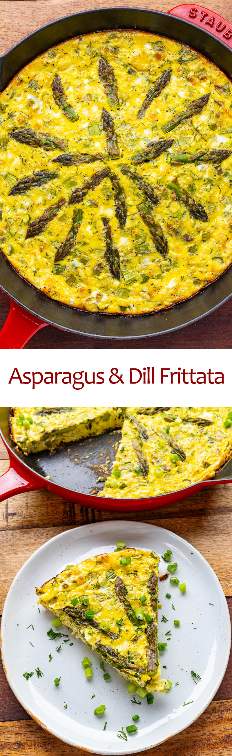 Asparagus and Dill Frittata Asparagus and Dill Frittata