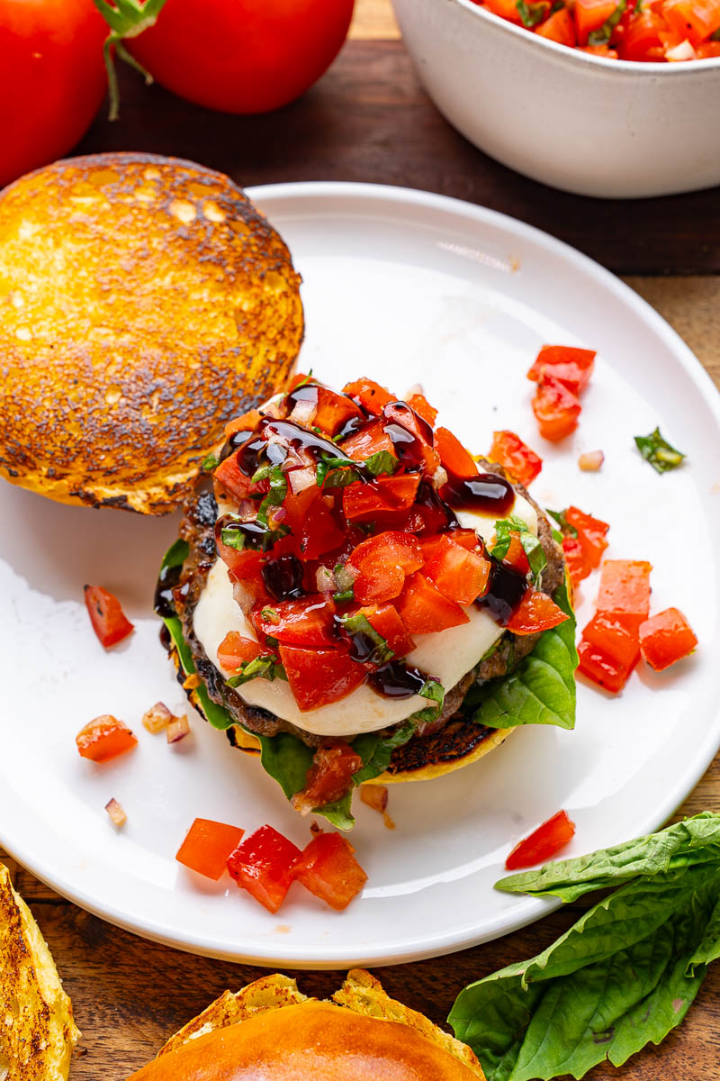 Bruschetta Burgers Bruschetta Burgers