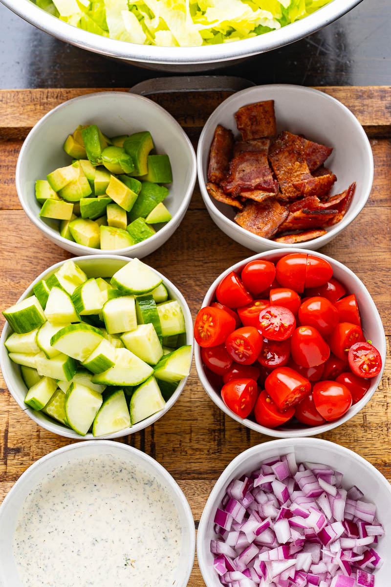 Chicken Bacon Ranch Salad Chicken Bacon Ranch Salad