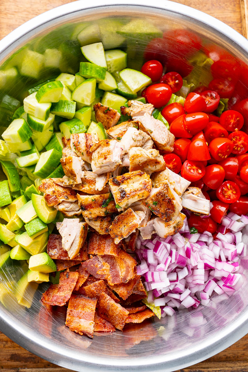 Chicken Bacon Ranch Salad Chicken Bacon Ranch Salad