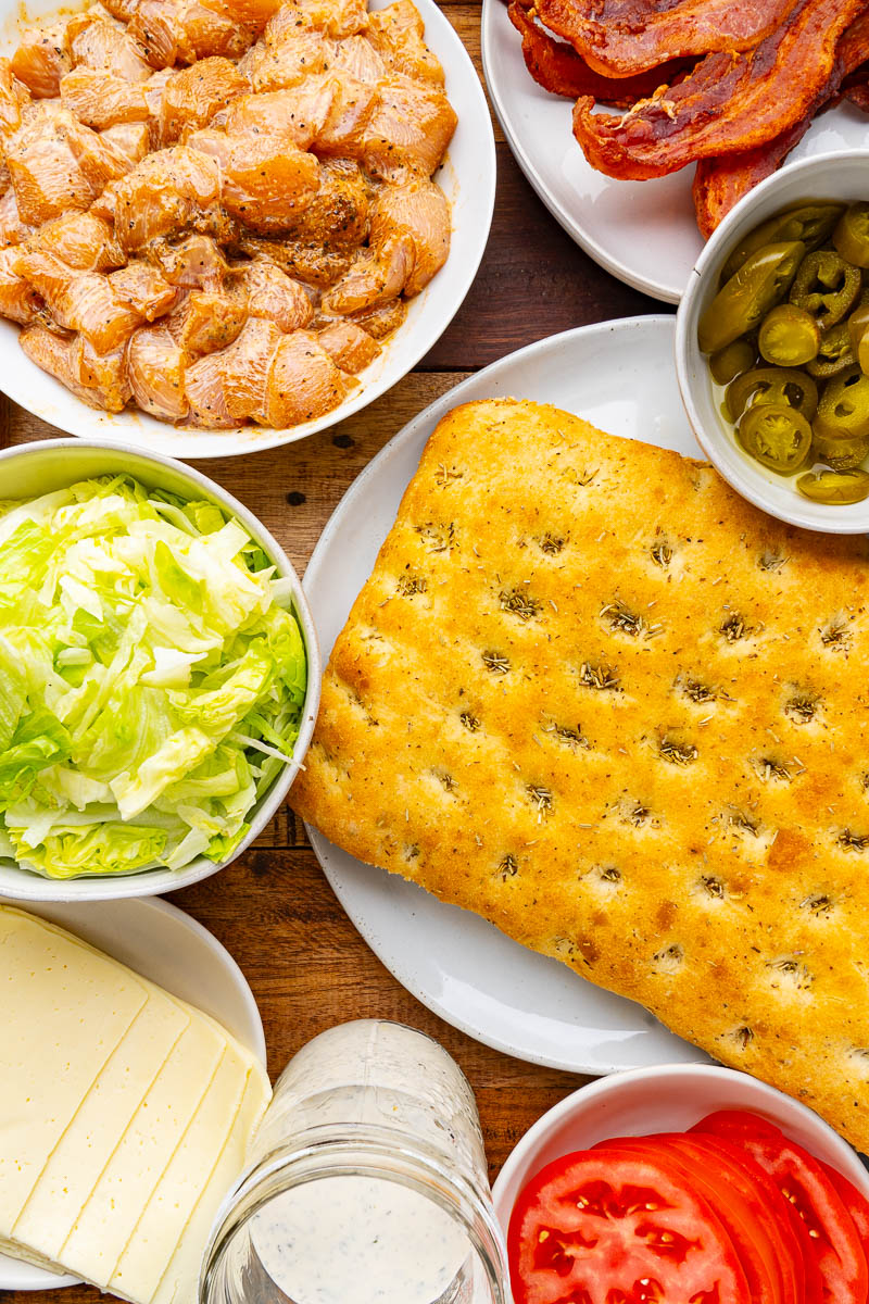 Chicken Bacon Ranch Sandwich Chicken Bacon Ranch Sandwich