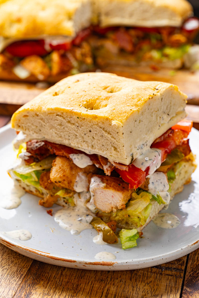Chicken Bacon Ranch Sandwich